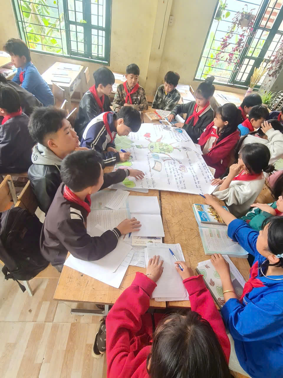 Tiết học STEAM của lớp 8A4